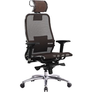 Офисное кресло Samurai S-3.04, темно-коричневый в Курске
