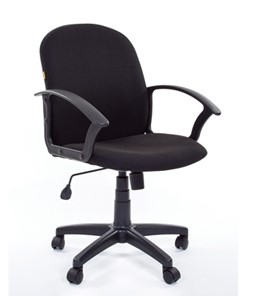 Кресло компьютерное CHAIRMAN 681 Ткань C-3 черное в Курске - предосмотр