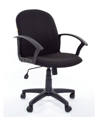Кресло компьютерное CHAIRMAN 681 Ткань C-3 черное в Курске - изображение