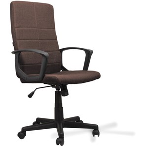 Кресло компьютерное Brabix Focus EX-518 (ткань, коричневое) 531577 в Курске