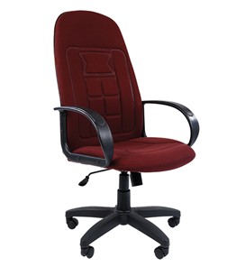 Компьютерное кресло CHAIRMAN 727 ткань ст., цвет бордо в Курске