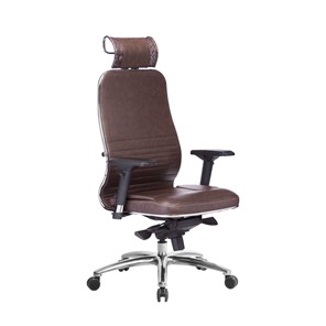 Кресло офисное Samurai KL-3.04, темно-коричневый в Курске