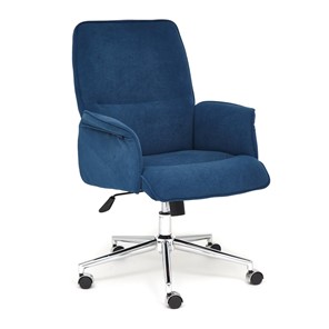 Кресло компьютерное YORK флок, синий, арт.13862 в Курске