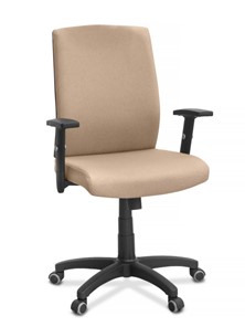 Офисное кресло Alfa A/MK/1D, ткань Bahama / бежевая в Курске