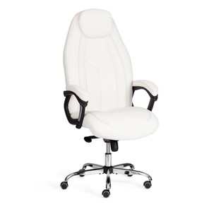 Компьютерное кресло BOSS Lux, кож/зам, белый, арт.21152 в Курске
