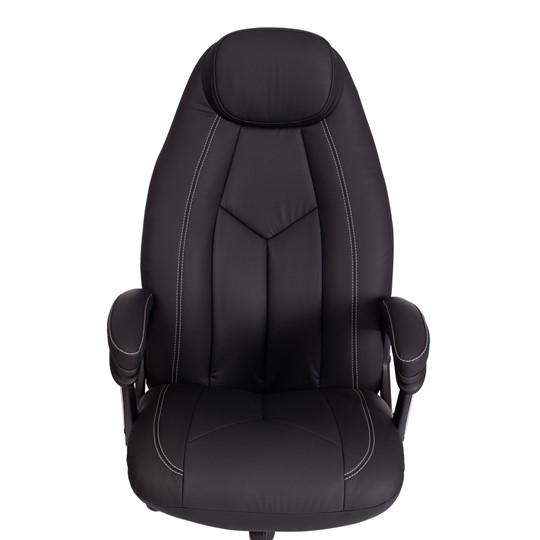 Кресло компьютерное BOSS Lux, кож/зам, черный, арт.21151 в Курске - изображение 6