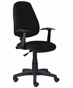 Офисное кресло Brabix Comfort MG-321, регулируемая эргономичная спинка, ткань, черное в Курске