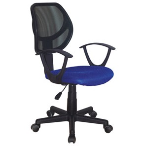Компьютерное кресло Brabix Flip MG-305 (ткань TW, синее/черное) 531919 в Курске