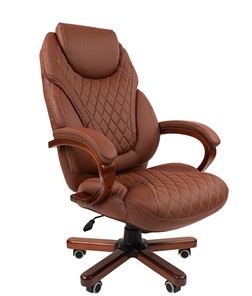 Кресло CHAIRMAN 406, коричневый в Курске - предосмотр
