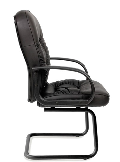 Кресло компьютерное CHAIRMAN 416V экокожа черная в Курске - изображение 5