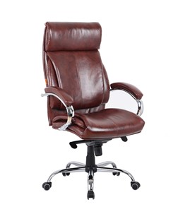 Офисное кресло CHAIRMAN 423 Экокожа коричневая в Курске