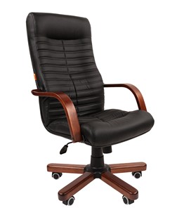 Офисное кресло CHAIRMAN 480 WD, экокожа, цвет черный в Курске