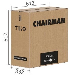 Кресло офисное CHAIRMAN 661 Ткань стандарт 15-21 черная в Курске - изображение 5