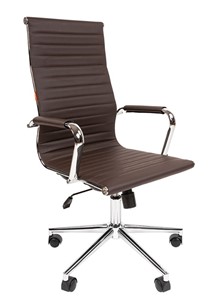 Офисное кресло CHAIRMAN 755, коричневое в Курске