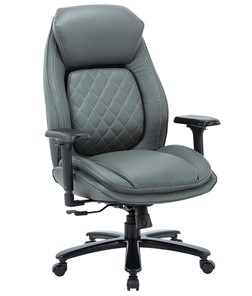 Офисное кресло CHAIRMAN CH403, серый, эко кожа в Курске