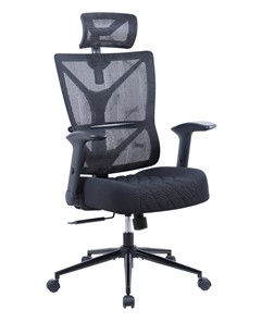 Офисное кресло CHAIRMAN CH566 сетчатый акрил черный / полиэстер черный в Курске