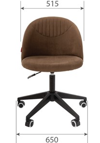 Кресло офисное CHAIRMAN HOME 119, коричневое в Курске - предосмотр 3