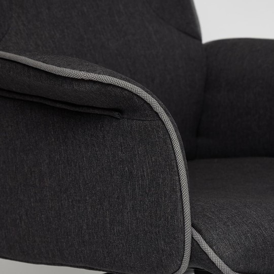 Кресло офисное CHARM ткань, серый/серый, F68/C27 арт.13246 в Курске - изображение 7