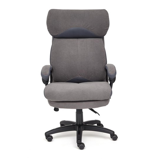 Офисное кресло DUKE флок/ткань, серый/серый, 29/TW-12 арт.14039 в Курске - изображение 1