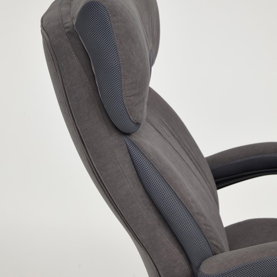 Офисное кресло DUKE флок/ткань, серый/серый, 29/TW-12 арт.14039 в Курске - изображение 10