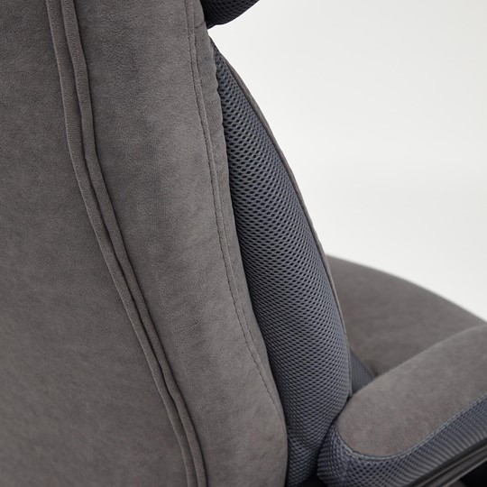 Офисное кресло DUKE флок/ткань, серый/серый, 29/TW-12 арт.14039 в Курске - изображение 17