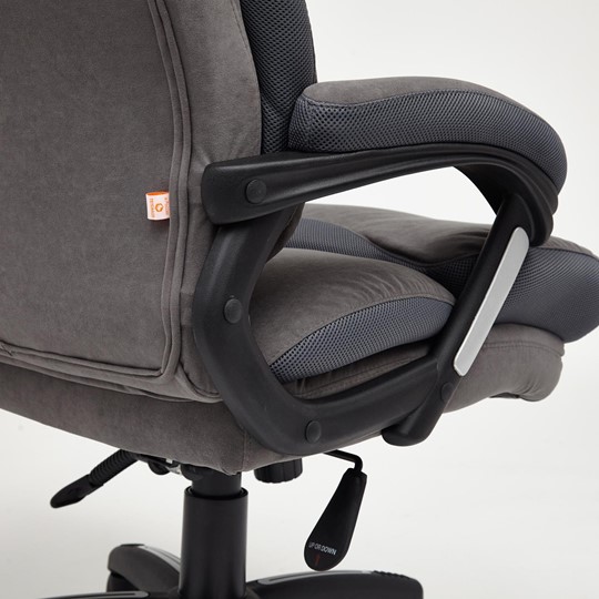 Офисное кресло DUKE флок/ткань, серый/серый, 29/TW-12 арт.14039 в Курске - изображение 19
