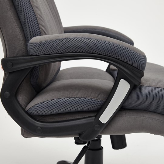 Офисное кресло DUKE флок/ткань, серый/серый, 29/TW-12 арт.14039 в Курске - изображение 22