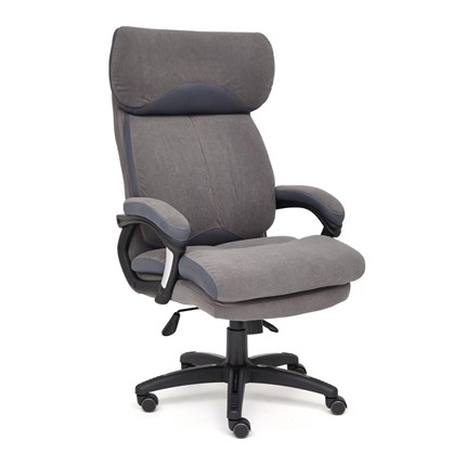 Офисное кресло DUKE флок/ткань, серый/серый, 29/TW-12 арт.14039 в Курске - изображение