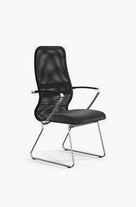 Кресло офисное Ergolife Sit 8 B2-9K - X1+Extra (Черный-Черный) в Курске