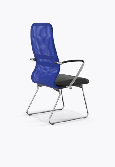 Кресло офисное Ergolife Sit 8 B2-9K - X1+Extra (Синий-Черный) в Курске - изображение 1
