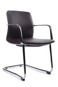 Кресло для офиса Plaza-SF (FK004-С11), темно-коричневый в Курске