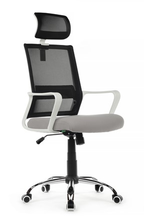 Кресло компьютерное RCH 1029HW, серый/черный в Курске - изображение