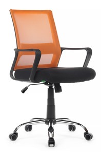 Кресло офисное RCH 1029MB, черный/оранжевый в Курске