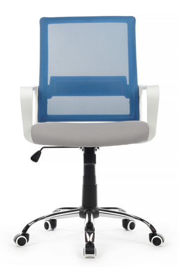 Кресло компьютерное RCH 1029MW, серый/синий в Курске - изображение 1