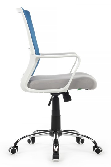 Кресло компьютерное RCH 1029MW, серый/синий в Курске - изображение 2