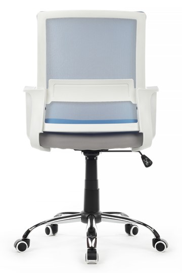 Кресло компьютерное RCH 1029MW, серый/синий в Курске - изображение 4