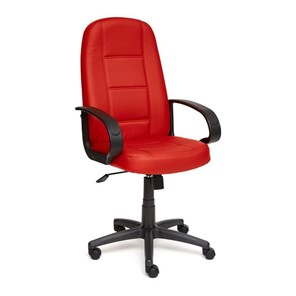 Офисное кресло СН747 кож/зам, красный, арт.7707 в Курске