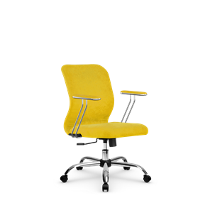 Кресло SU-Mr-4/подл.078/осн.003 желтый в Курске