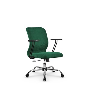 Кресло компьютерное SU-Mr-4/подл.109/осн.003  зеленый в Курске
