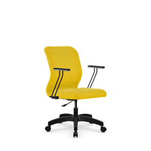 Офисное кресло SU-Mr-4/подл.110/осн.005 желтый в Курске