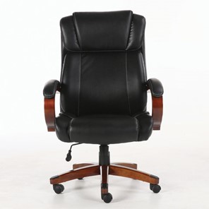 Компьютерное кресло Brabix Premium Magnum EX-701 (дерево, рециклированная кожа, черное) 531827 в Курске