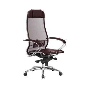 Кресло офисное Samurai S-1.04, темно-бордовый в Курске - предосмотр