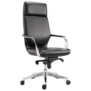 Офисное кресло BRABIX PREMIUM "Resonance EX-755", мультиблок, алюминий, экокожа, черное, 532487 в Курске