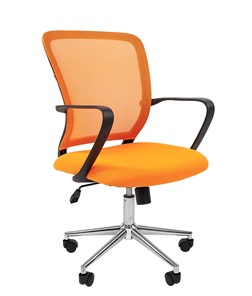 Компьютерное кресло CHAIRMAN 698 CHROME new Сетка TW-66 (оранжевый) в Курске