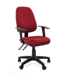 Кресло компьютерное CHAIRMAN 661 Ткань стандарт 15-11 красная в Курске - предосмотр
