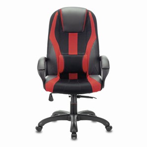 Компьютерное кресло Brabix Premium Rapid GM-102 (экокожа/ткань, черное/красное) 532107 в Курске