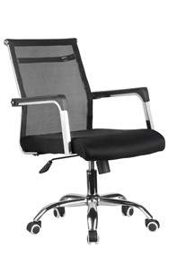 Кресло компьютерное Riva Chair 706Е (Черный) в Курске