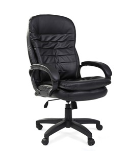 Офисное кресло CHAIRMAN 795 LT, экокожа, цвет черный в Курске