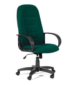 Кресло компьютерное CHAIRMAN 727 ткань ст., цвет зеленый в Курске