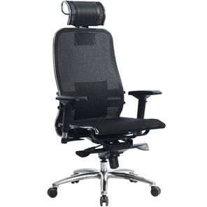 Кресло офисное Samurai S-3.04, черный плюс в Курске